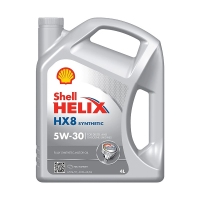SHELL Helix HX8 Synthetic 5W30, 4л 550046364